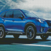 Blue Subaru Forester Diamond Painting