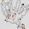 Cursola Pokemon Species Art Diamond Painting