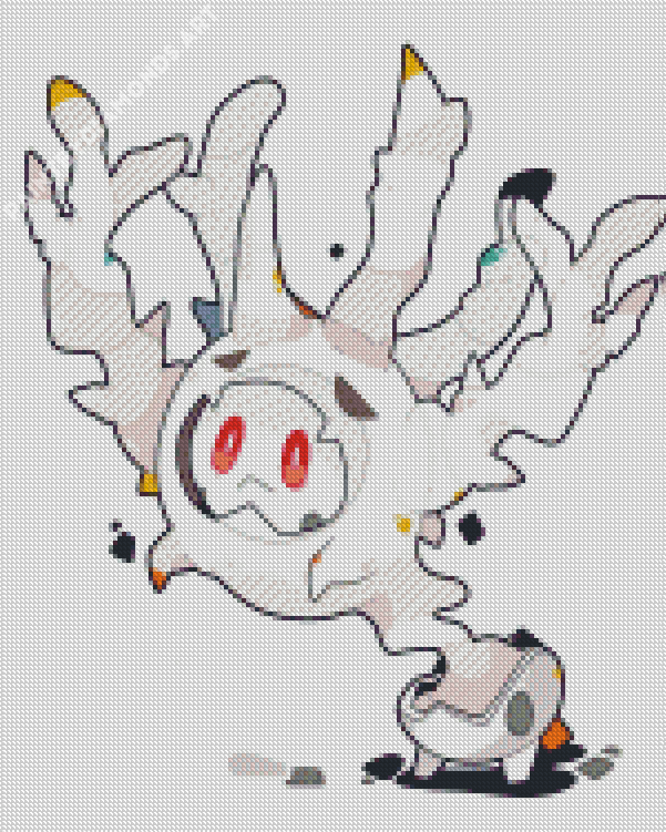 Cursola Pokemon Species Art Diamond Painting