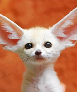 Fennec Fox With Big Ears Diamond Painting