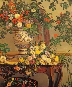 Flowers By Frederic Bazille Diamond Painting