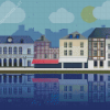 Honfleur Poster Diamond Painting