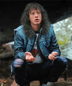Joseph Quinn As A Teenage Eddie Munson In Stranger Things Diamond Painting