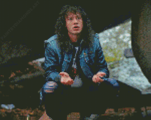 Joseph Quinn As A Teenage Eddie Munson In Stranger Things Diamond Painting