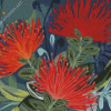 Pohutukawa Flower Illustration Diamond Painting