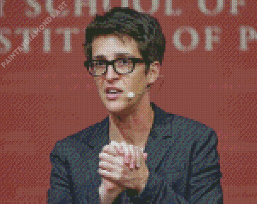 Rachel Maddow Diamond Painting