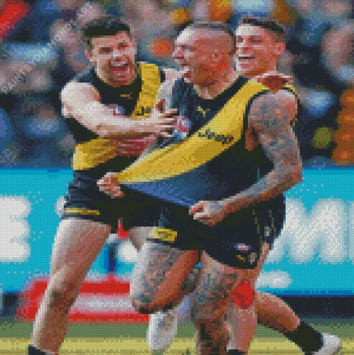 Richmond Tigers Football Club Players Diamond Painting