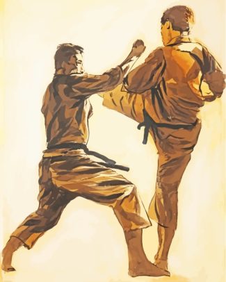 Shotokan Karate Diamond Painting
