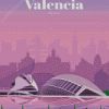 Spain Valencia Poster Diamond Painting