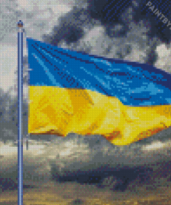 The Ukrainian Flag Diamond Painting