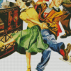 Vintage Swing Dance Diamond Painting