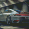 Grey Porsche 911 Diamond Painting