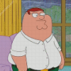 Peter Griffin Character Diamond Painting