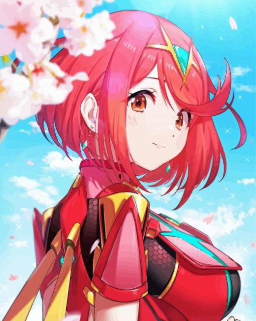 Pyra Xenoblade Character Diamond Painting