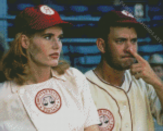 Vintage A league Of Their Own Diamond Painting