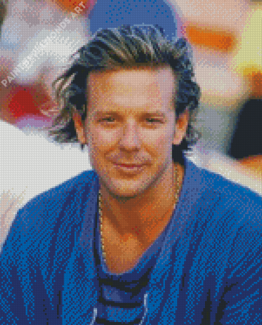 Young Mickey Rourke Art Diamond Painting