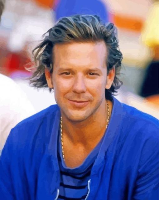 Young Mickey Rourke Art Diamond Painting