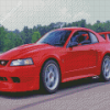 2000 Red Ford Mustang Gt Diamond Painting