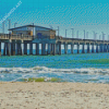 Alabama Gulf Shores Beach Pier Diamond Painting