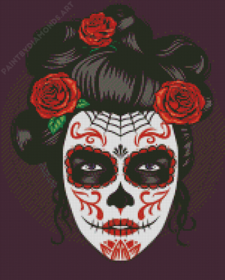Day Of The Dead Girl Diamond Painting