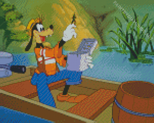 Disney Cartoon Goofy Diamond Painting