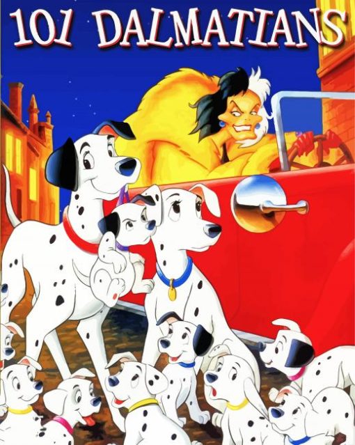 Disney Movie 101 Dalmatians Diamond Painting