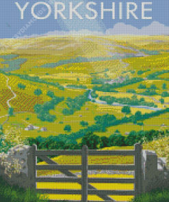 East Yorkshire Poster Diamond Painting
