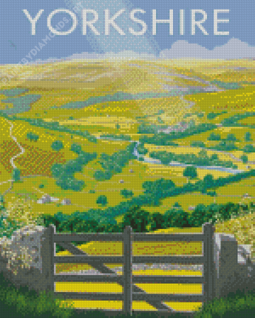 East Yorkshire Poster Diamond Painting