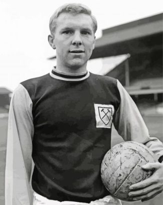 English Football Player Bobby Moore Diamond Painting
