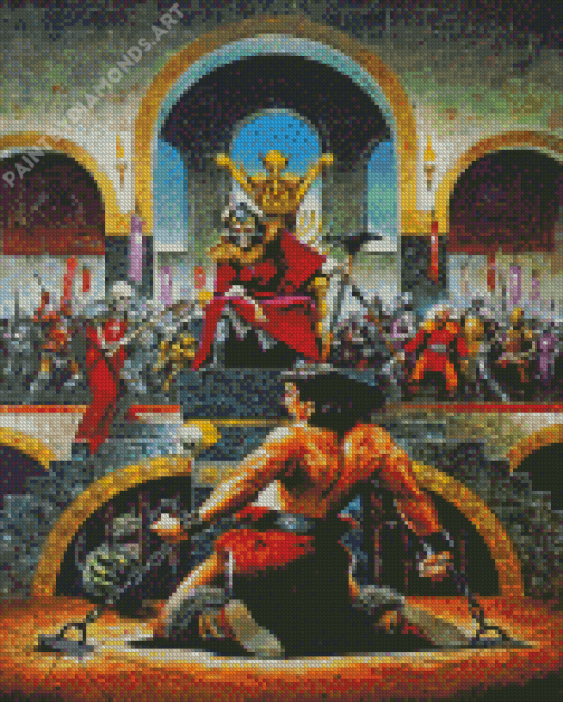 Game HeroQuest Diamond Painting