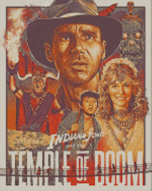 Indiana Jones And The Temple Of Doom Diamond Painting