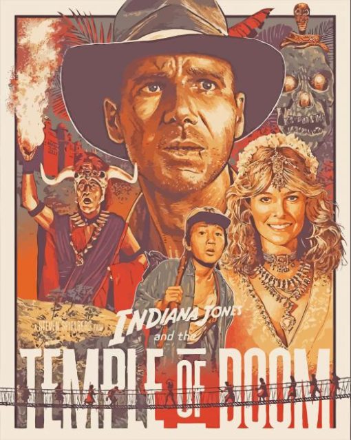 Indiana Jones And The Temple Of Doom Diamond Painting