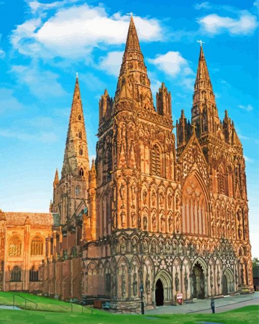 Lichfield Cathedral Diamond Painting