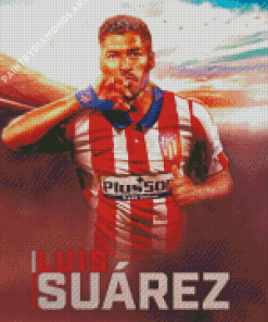 Luis Suarez Poster Diamond Painting