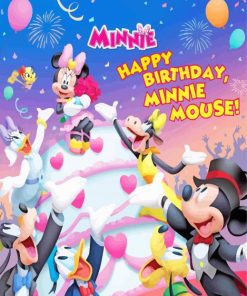 Minnie Mouse Birthday Diamond Painting