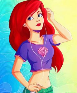 Modern Disney Ariel Princess Diamond Painting
