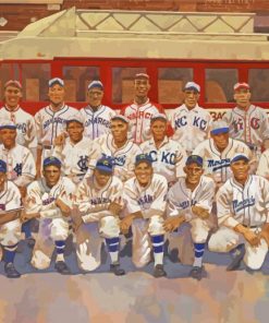 Negro League Baseball Team Diamond Painting