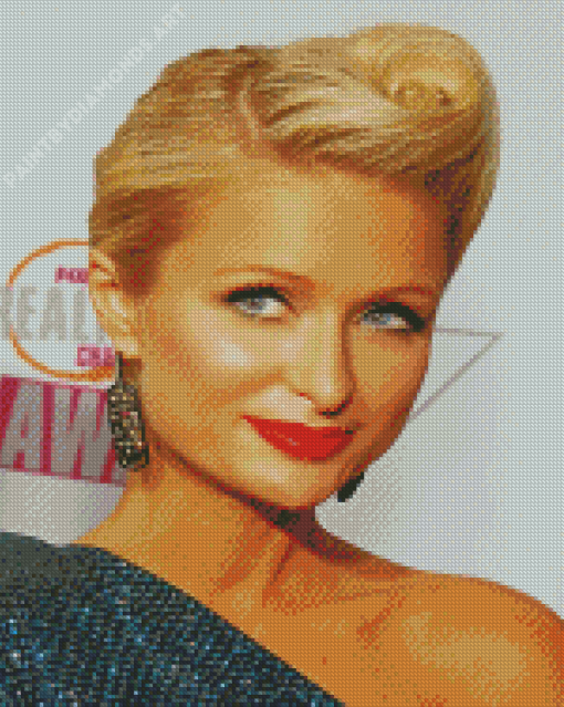 Paris Whitney Hilton Diamond Painting