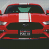 Red Mustang Gt Diamond Painting