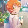 Rin Hoshizora Anime Girl Diamond Painting