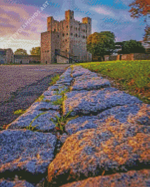 Rochester Castle Diamond Painting