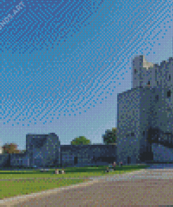 Rochester Castle Building Diamond Painting