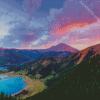 Sunrise On Colorado Pikes Peak Diamond Painting