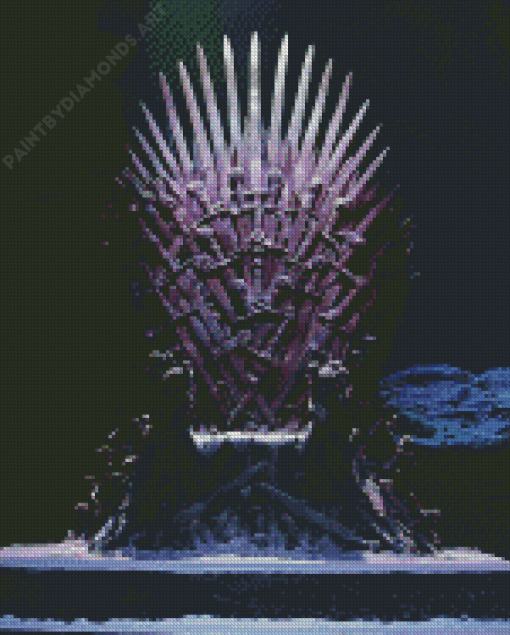 The Iron Throne Diamond Painting