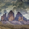 Tre Cime Di Lavaredo Mountain Range Diamond Painting