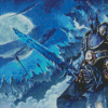 World Of Warcraft Lich King Game Diamond Painting