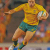 Aesthetic Aust Rugby Player Diamond Painting