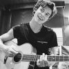 Black And White Shawn Mendes Playing Guitar Diamond Painting