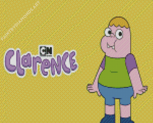 Clarence Cartoon Network Diamond Painting