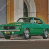 Green 69 Camaro Diamond Painting